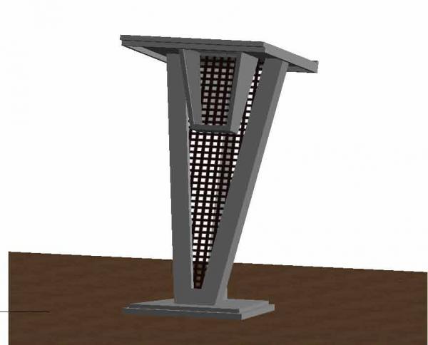 Speech stand