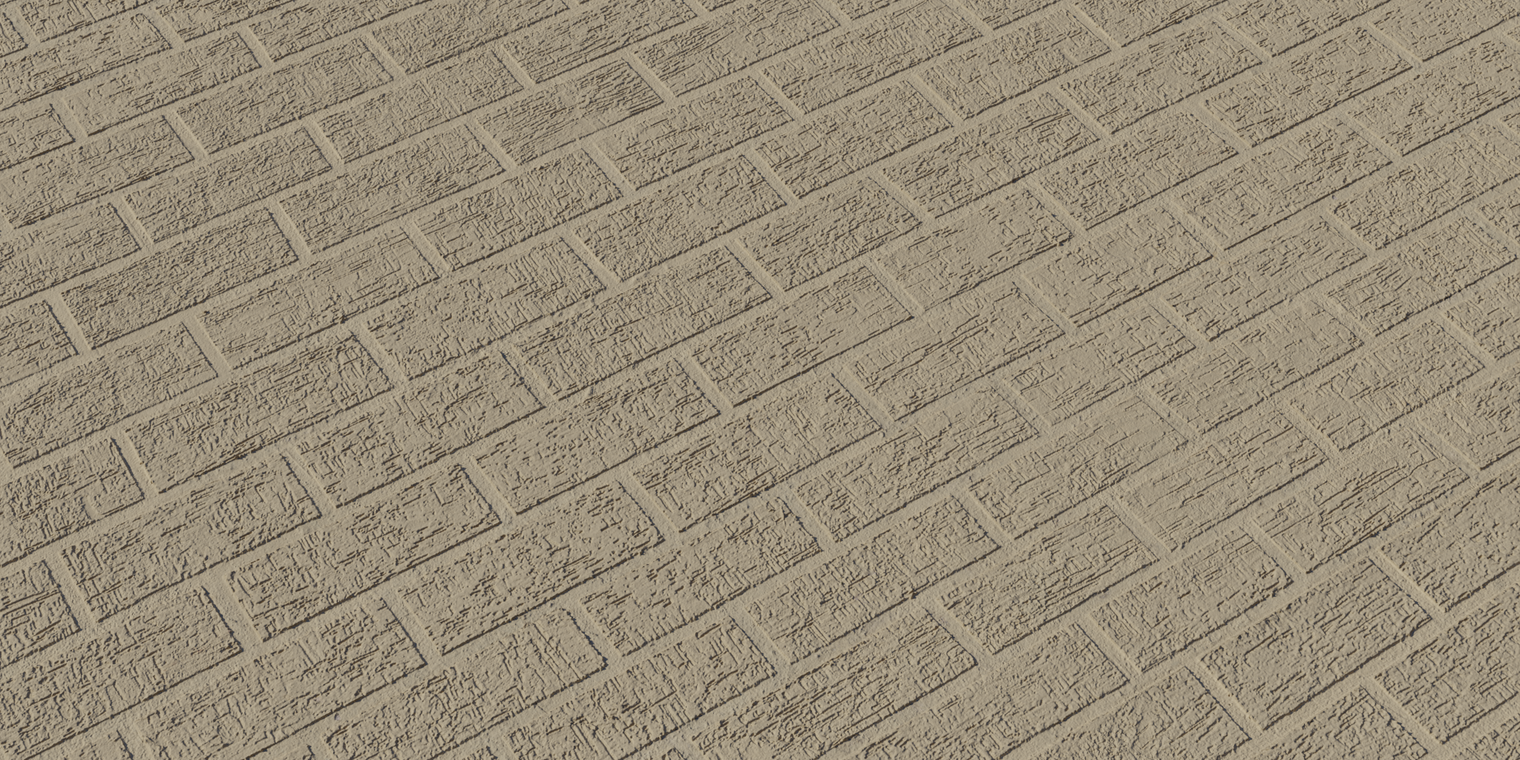 Plaster Brick Pattern