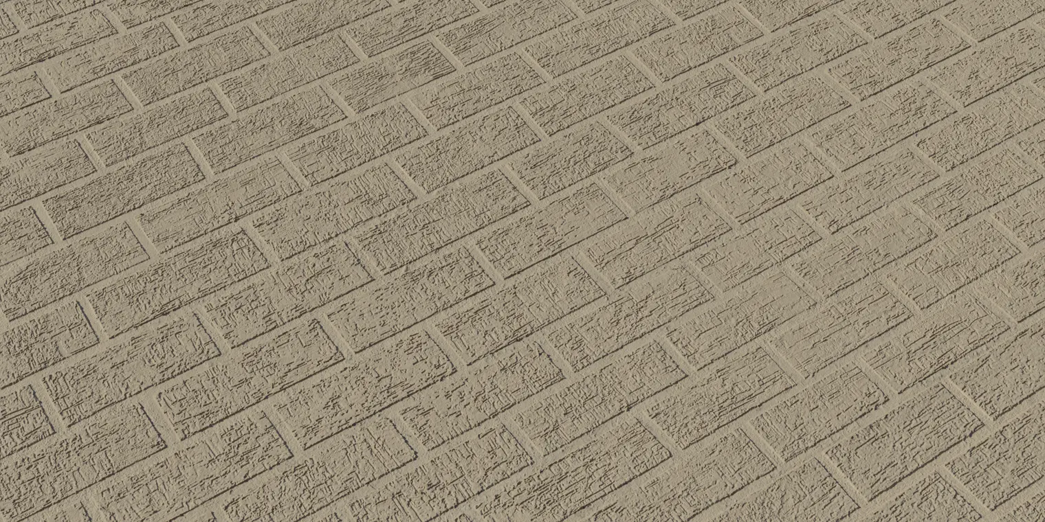 Plaster Brick Pattern