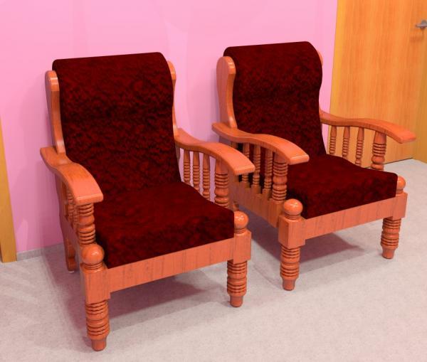 Wooden Sofa