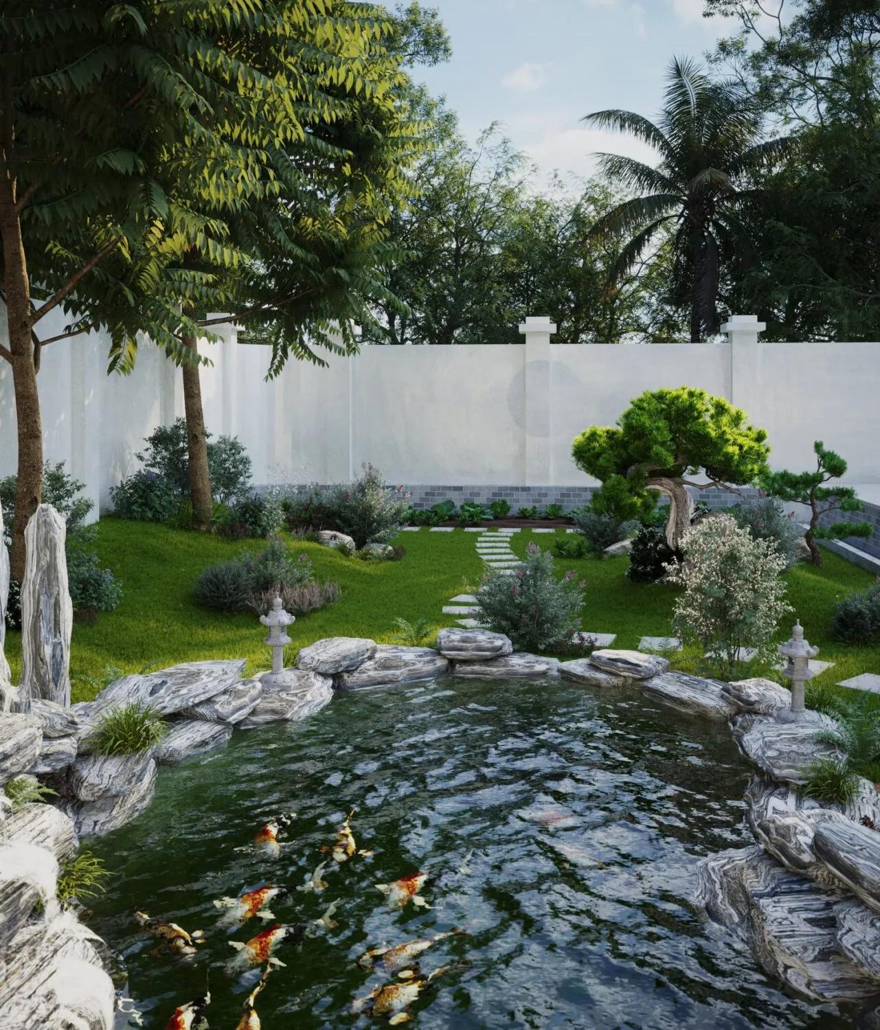 Exterior Garden Landscape