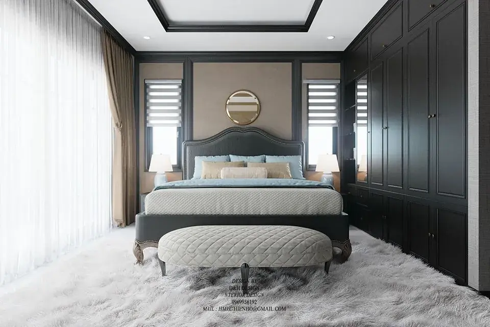 Interior Scenes Model Bedroom 223