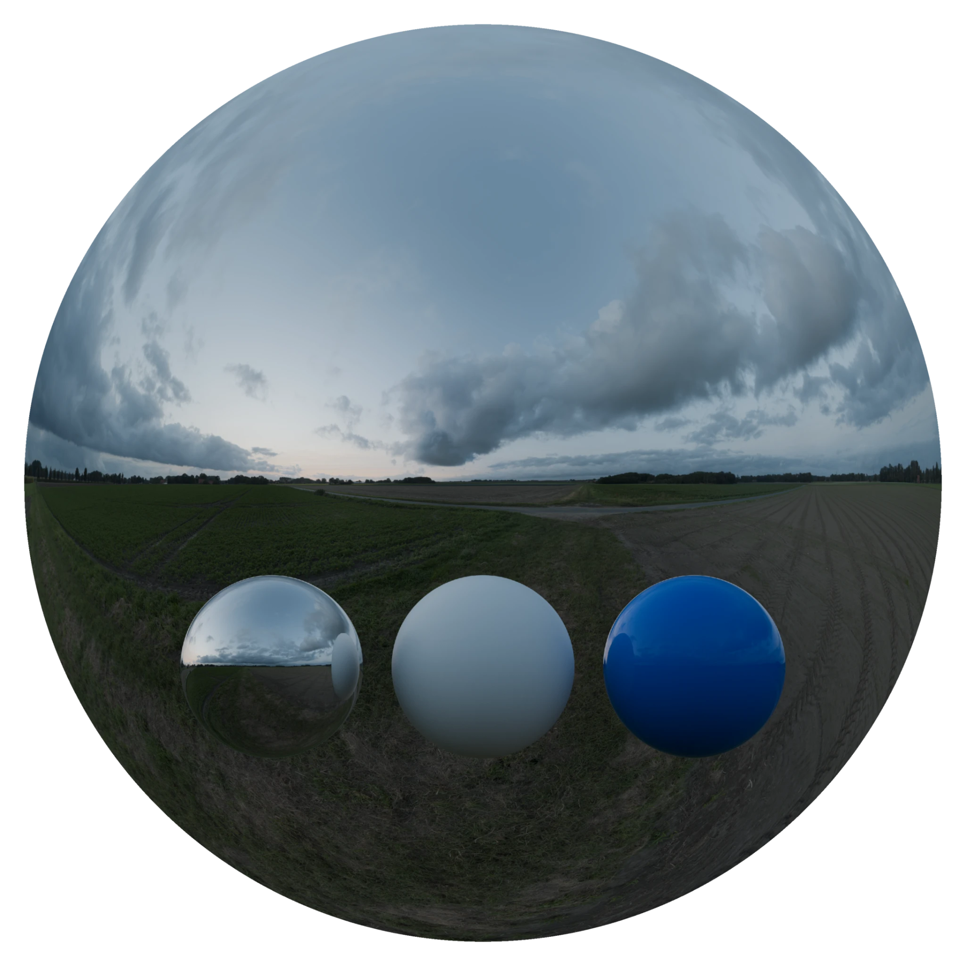 Evening Sky HDRI 026 A