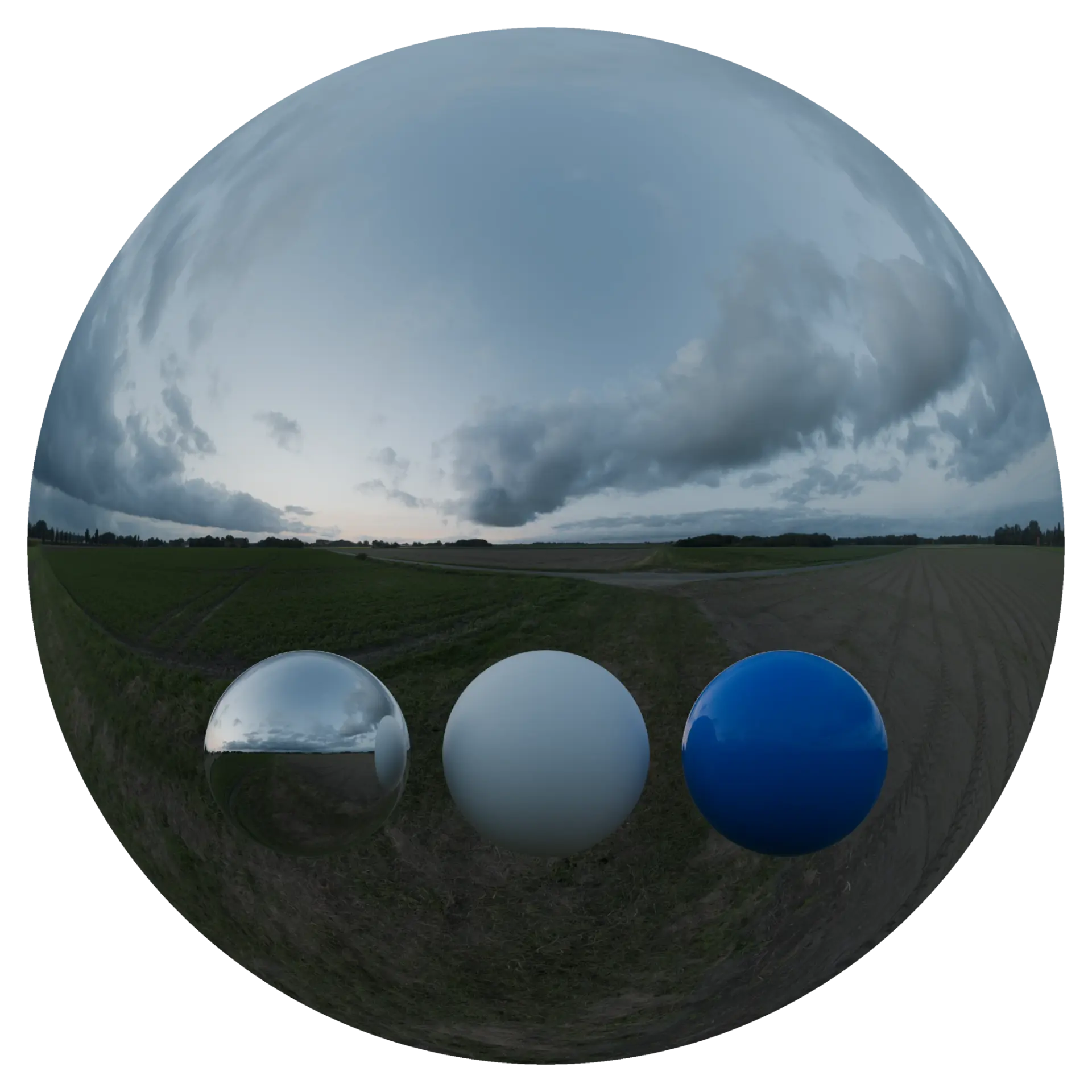 Evening Sky HDRI 026 A