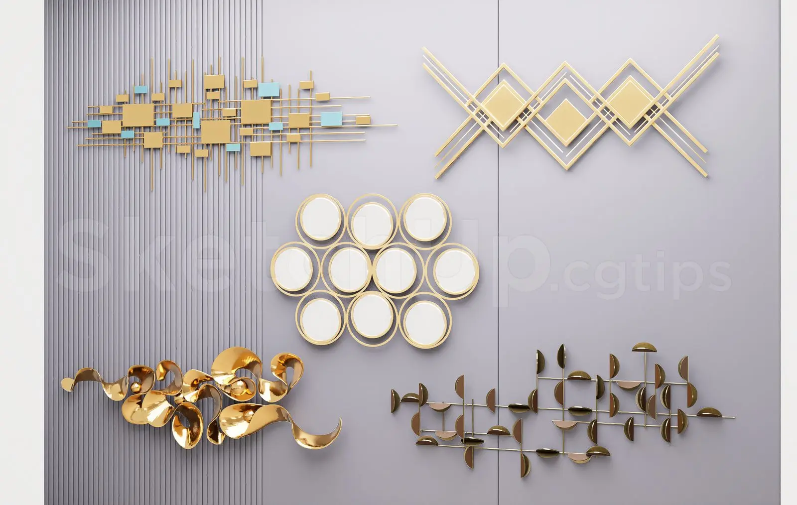 Wall Decoration — preview 1 (cgtips)