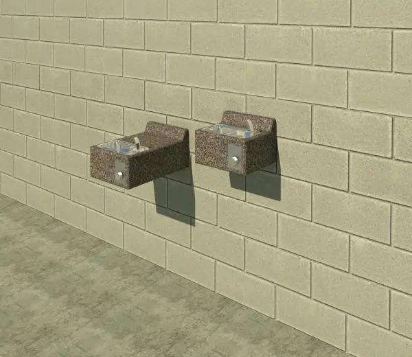 Exterior Drinking Fountain - Stone Finnish Freeze Resistant