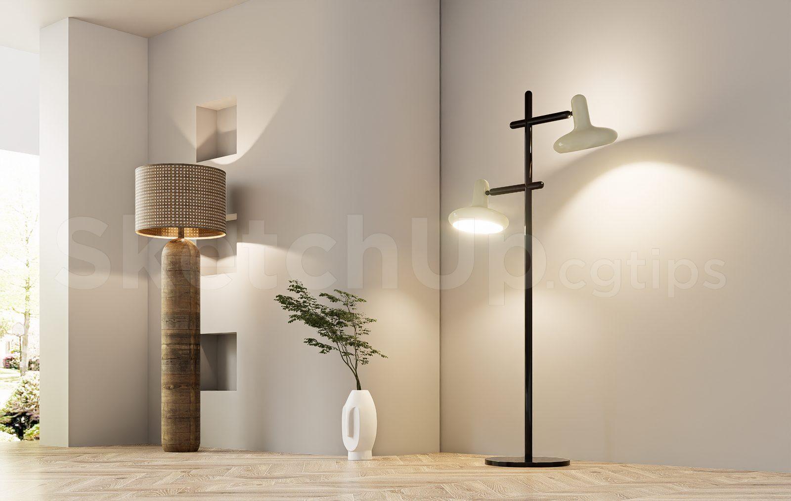 Floor Lamp Model Download for Interior Projects
