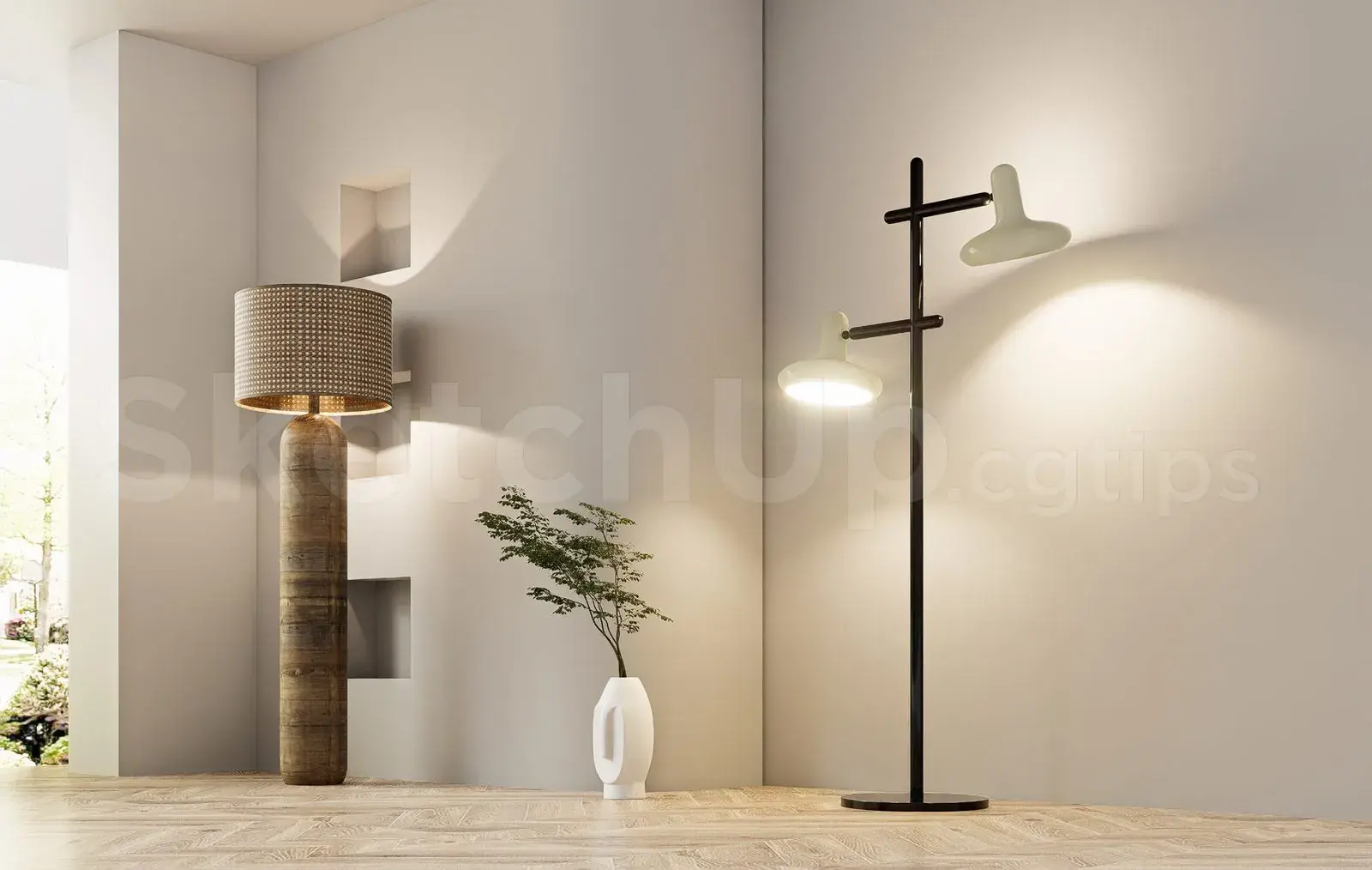 Floor Lamp Model Download for Interior Projects