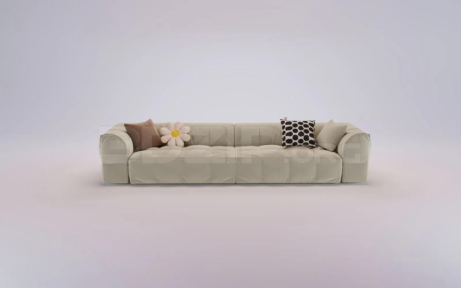 Sofa 3D Model for Interior Projects
