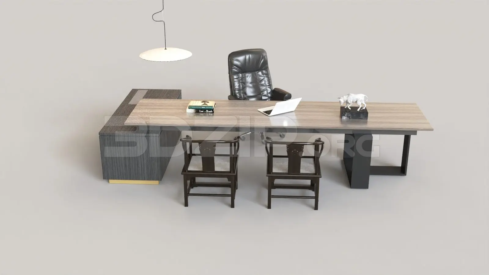 Work Desk — preview 1 (3dzip, CC0)