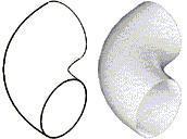 Round Duct Horizontal Elbow