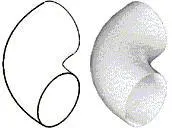 Round Duct Horizontal Elbow
