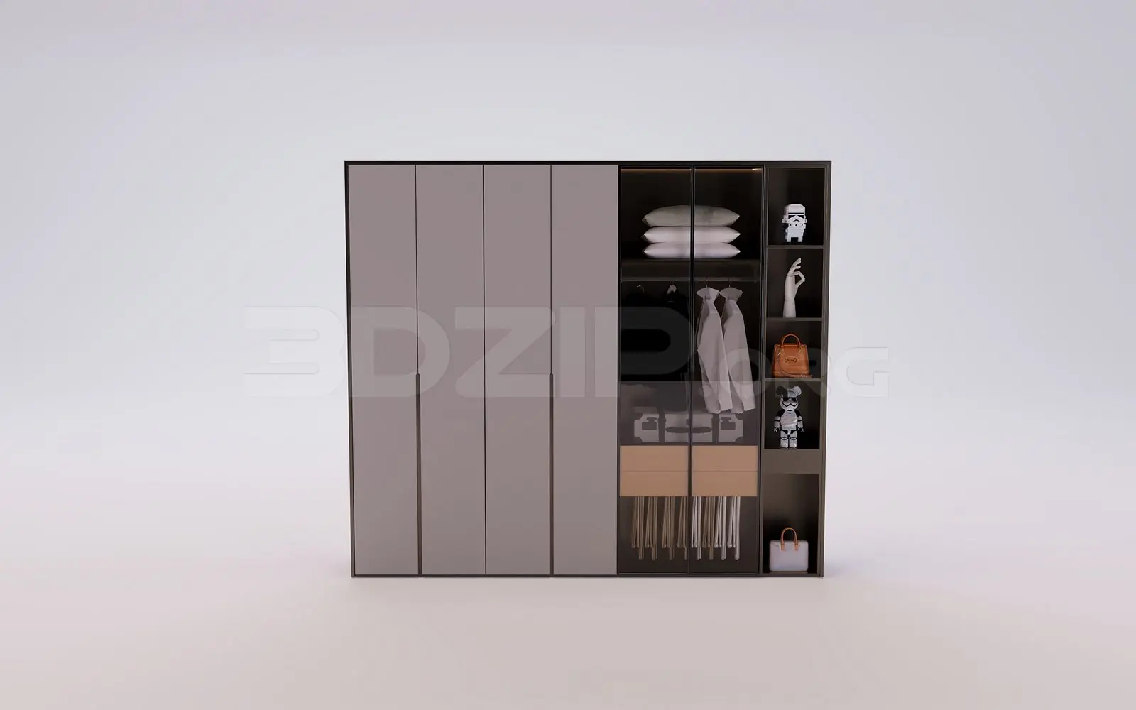 Wardrobe — preview 1 (3dzip)