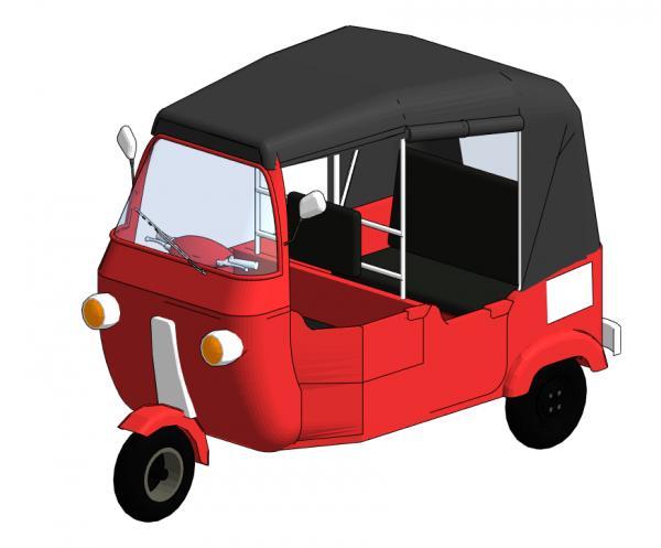 Rickshaw Vehicle