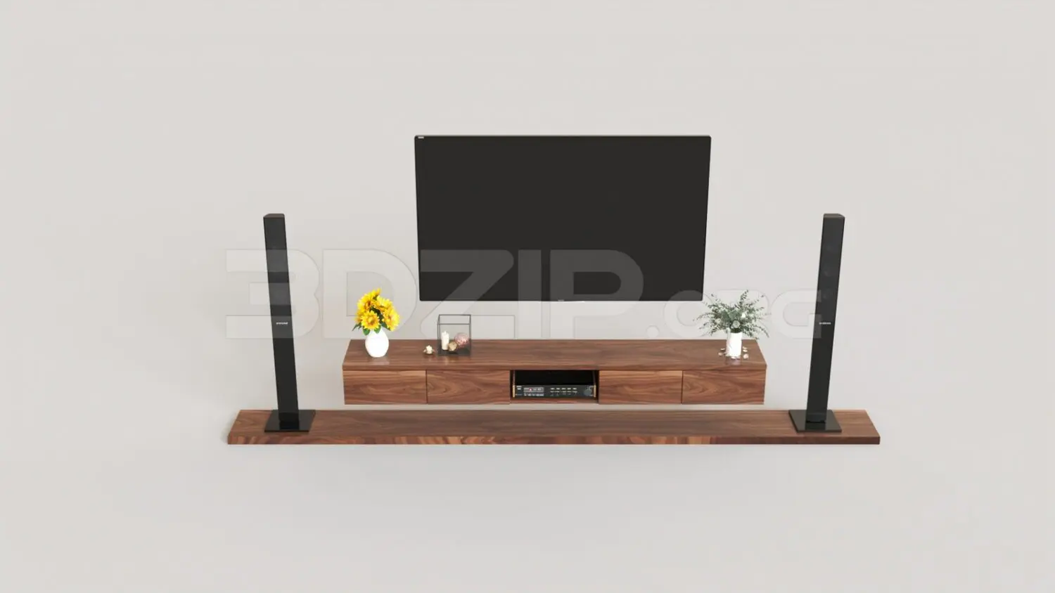 TV Cabinet — preview 1 (3dzip)