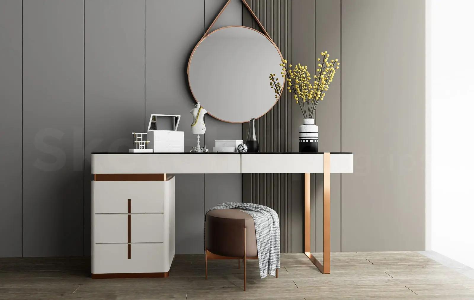 Makeup Table — preview 1 (cgtips)