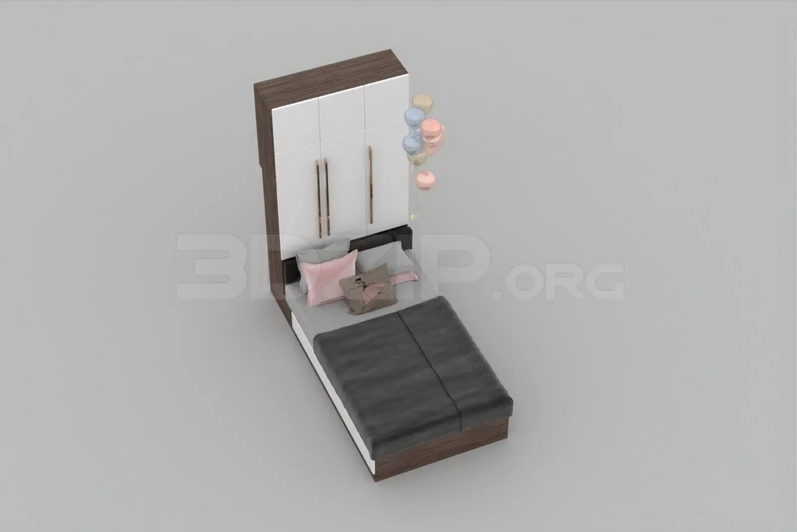 Child Bed — preview 1, by Se Arc (3dzip)