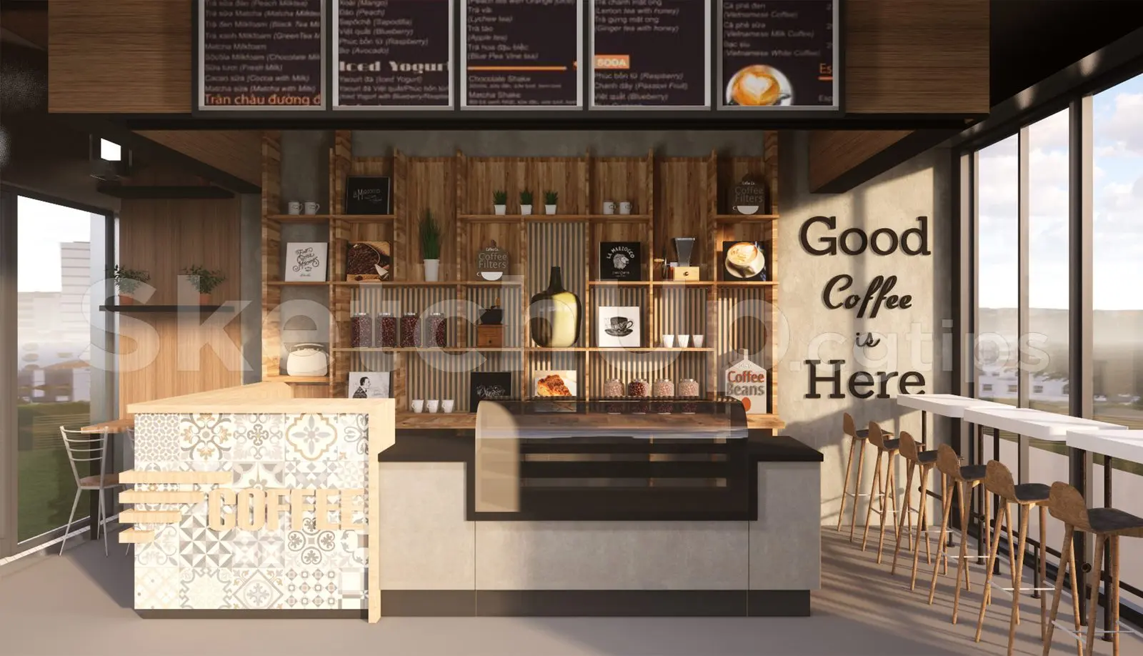 Coffee Room Interior