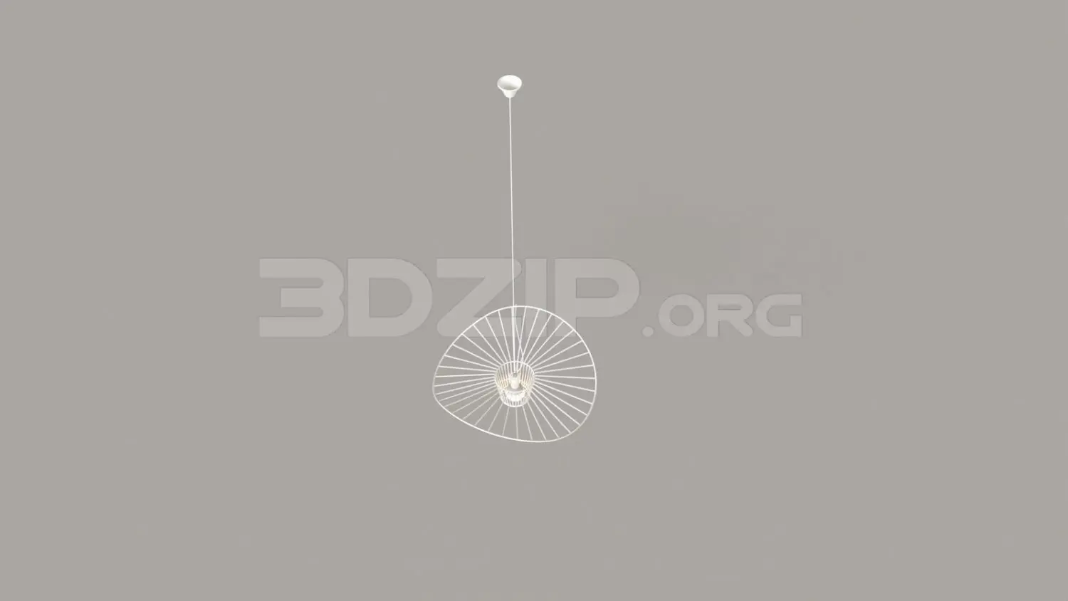 Ceiling Light — preview 1 (3dzip, CC0)