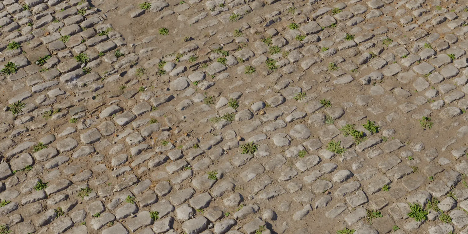 Cobblestone Large 1 — preview 1, by Rob Tuytel (Poly Haven, CC0)