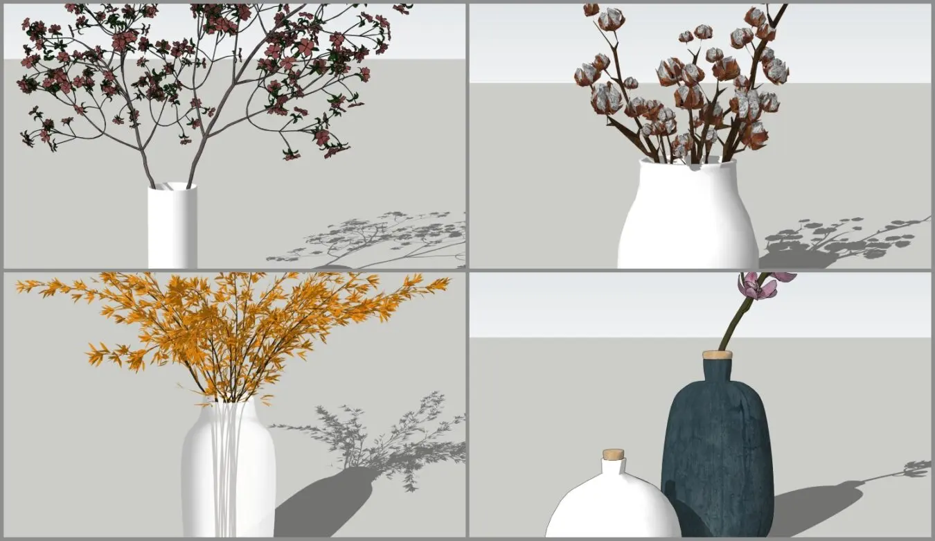 Combo Flower Decor — preview 1 (cgtips)