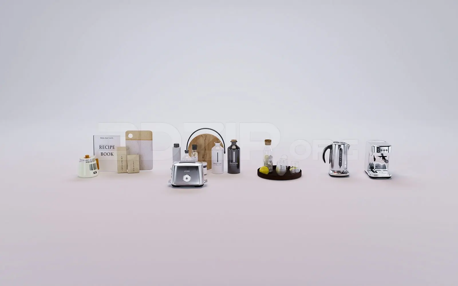 Tableware Kitchen — preview 1 (3dzip)