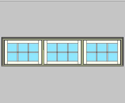 Kolbe Ultra Series Awning 3-Wide x 1-High Units