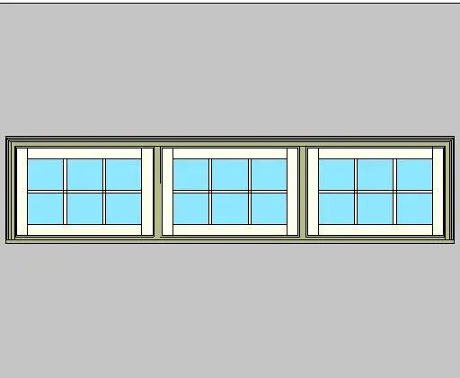 Kolbe Ultra Series Awning 3-Wide x 1-High Units