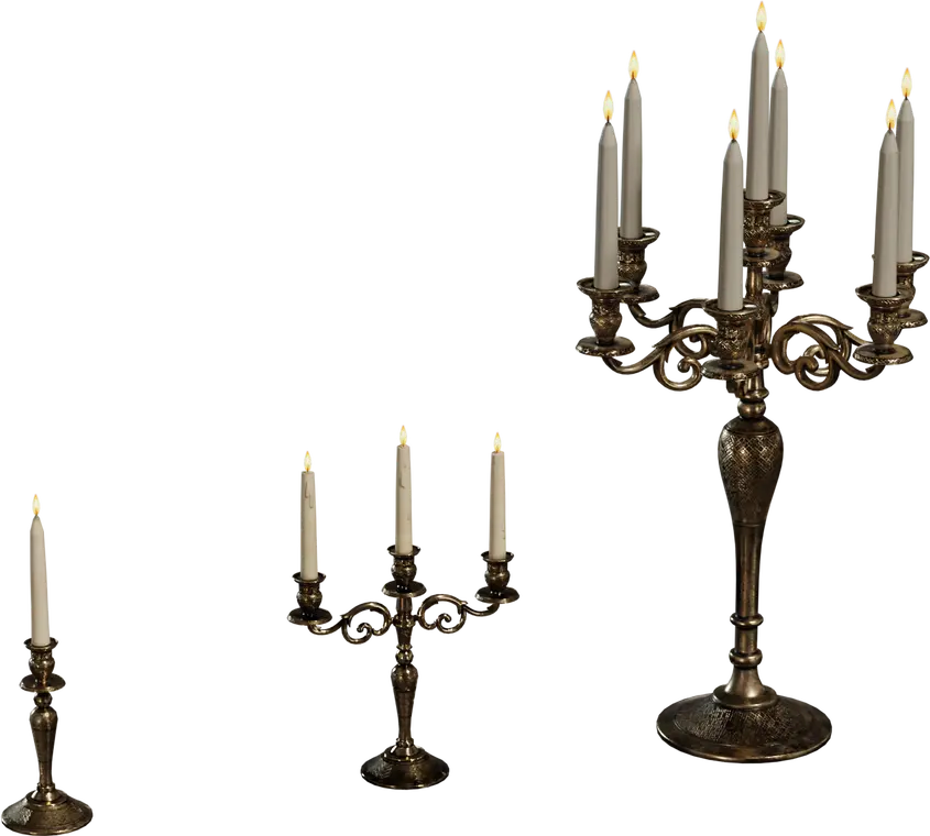 Brass Candleholders