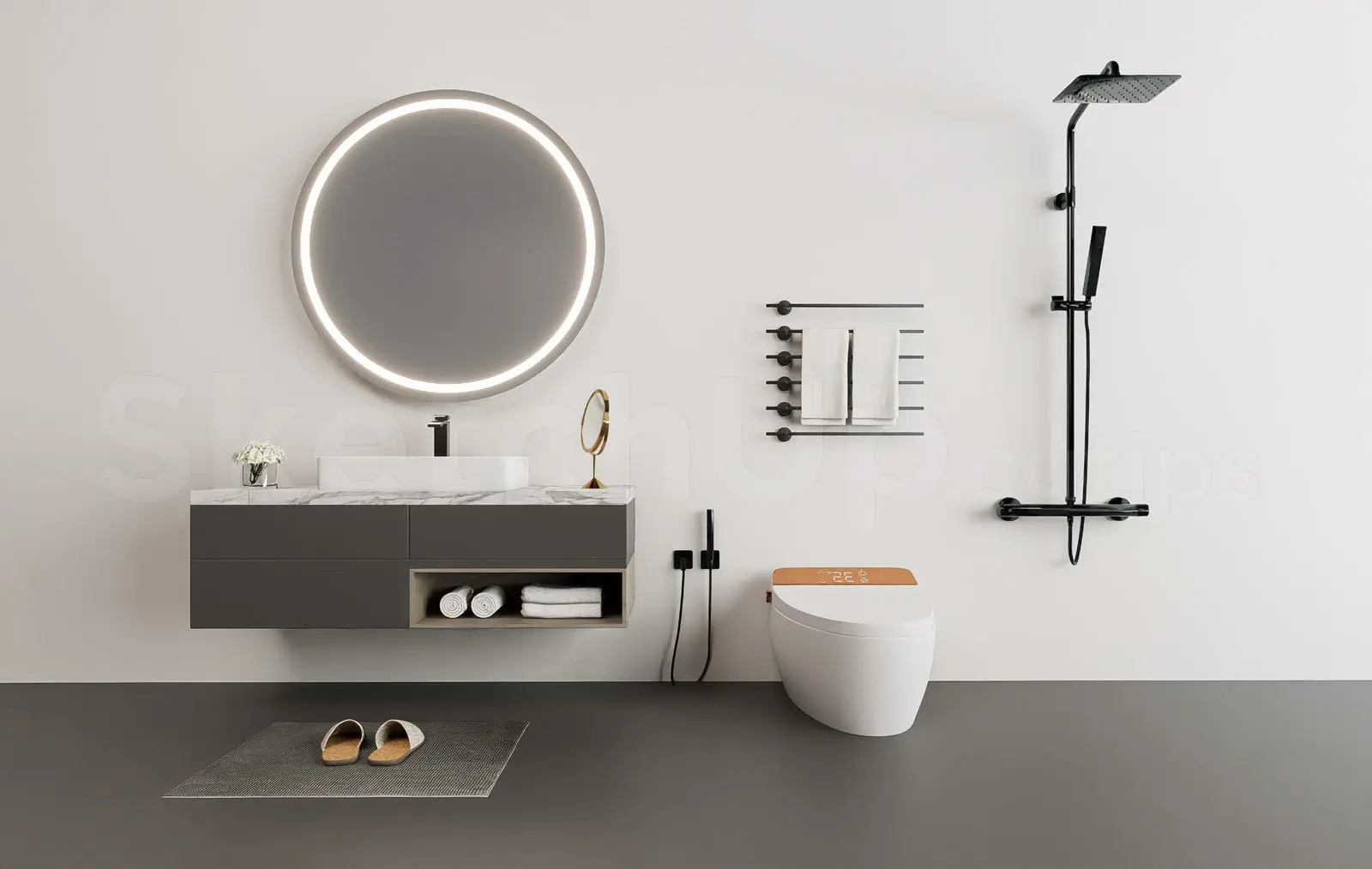 Bathroom Cabinet — preview 1 (cgtips)