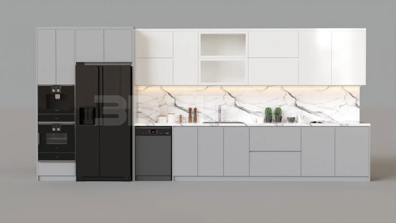 Kitchen — preview 1 (3dzip, CC0)
