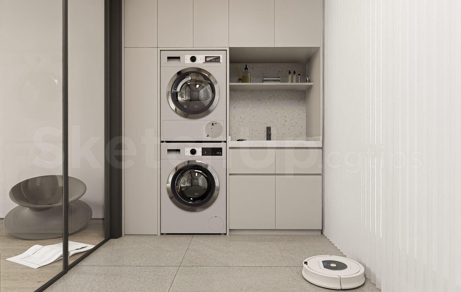 Modern Laundry Room