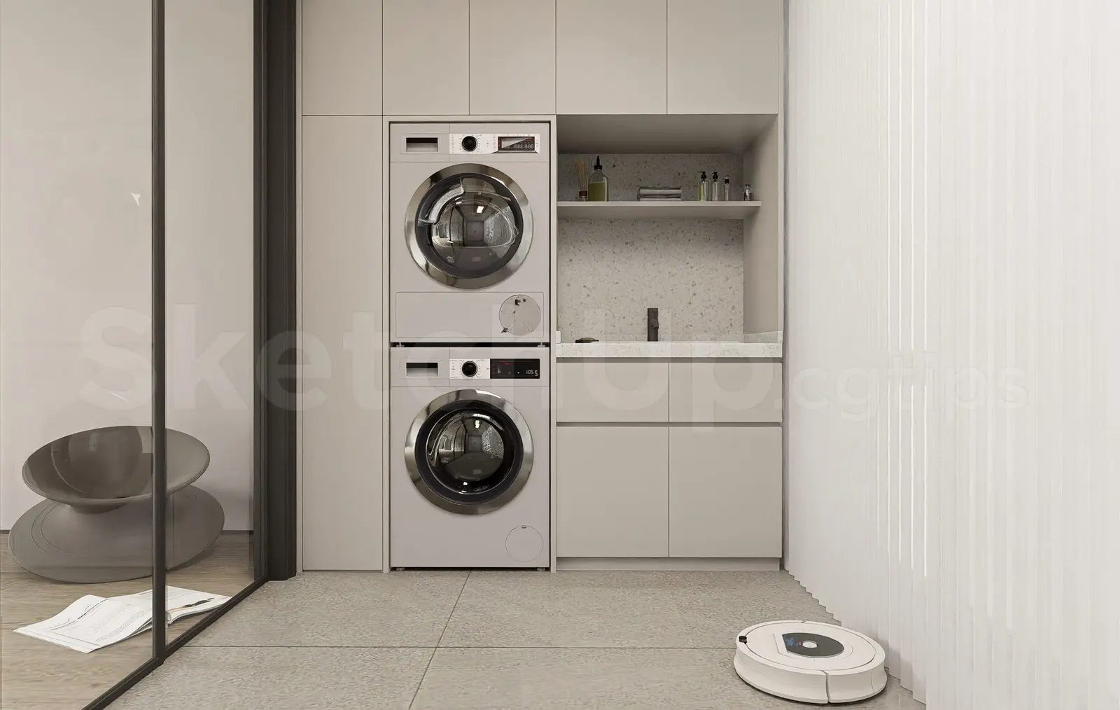 Modern Laundry Room