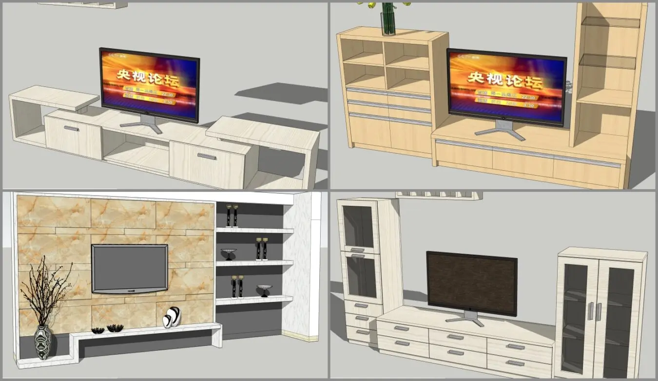 Tivi Cabinet — preview 1 (cgtips)