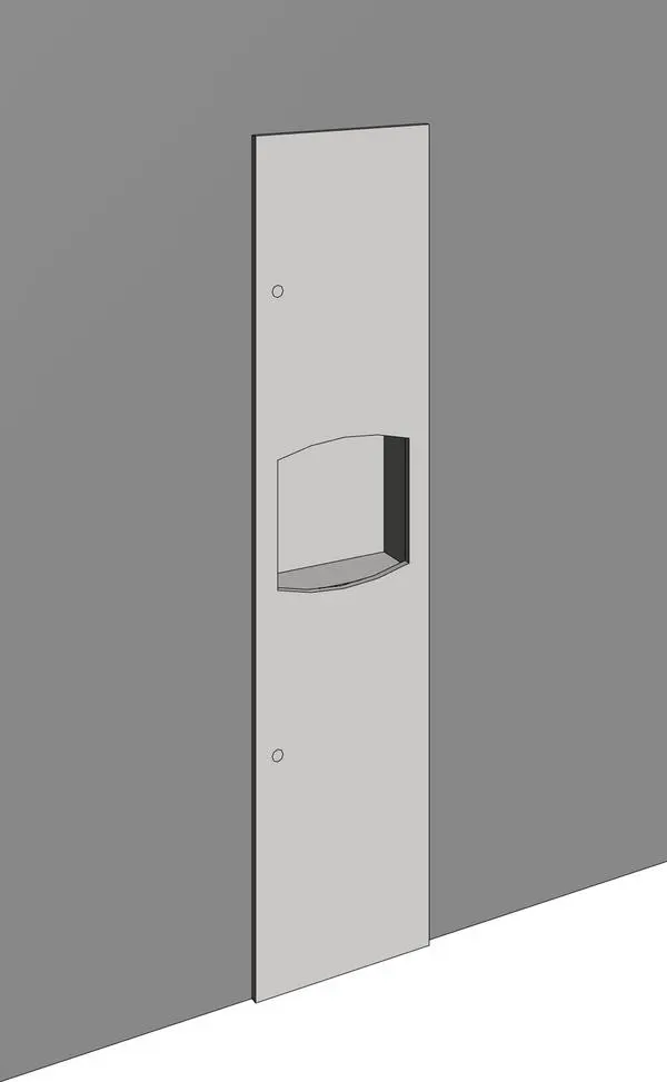 Recessed Paper towel Dispenser