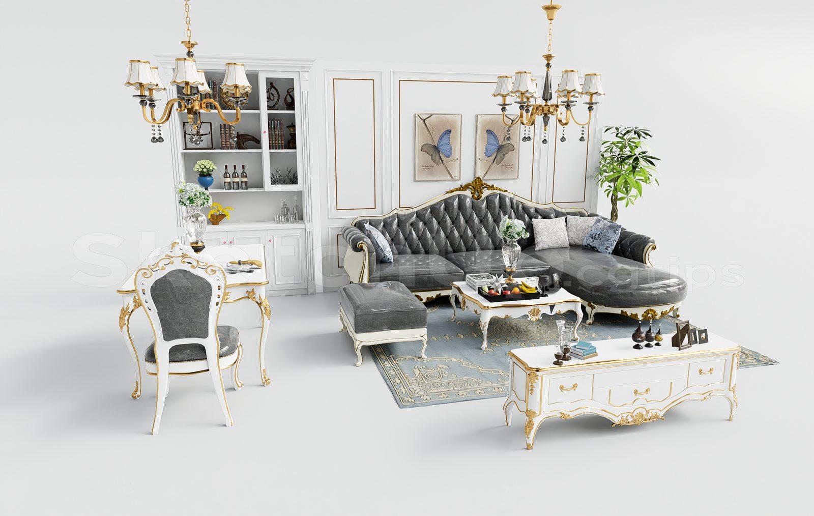 Neoclassical Sofa