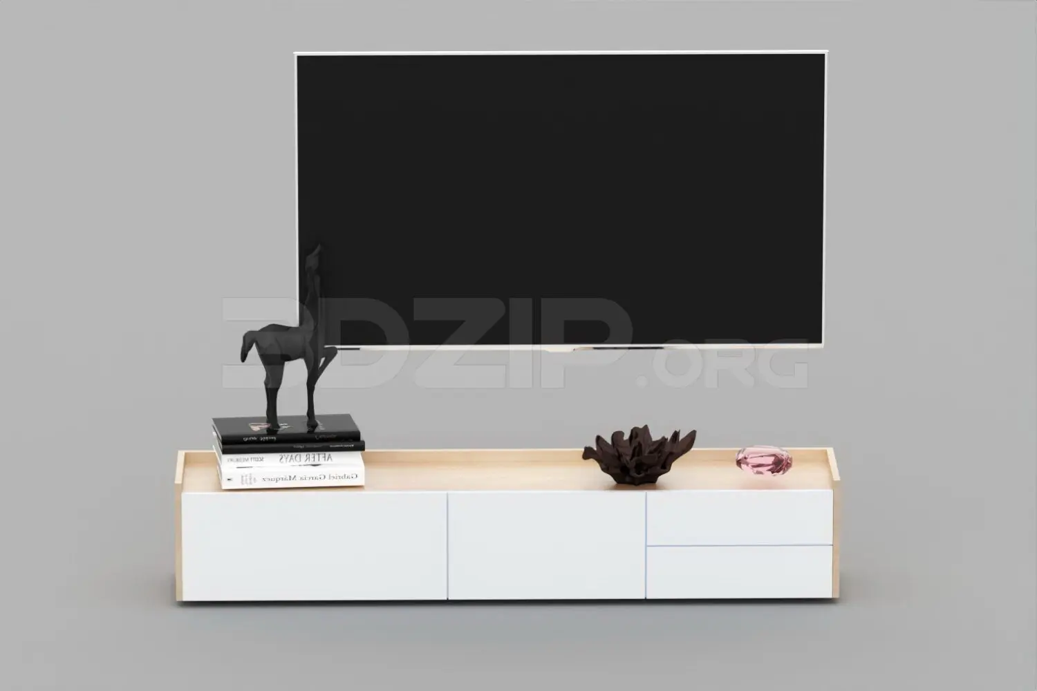 TV Cabinet — preview 1, by Hoang Clu (3dzip)