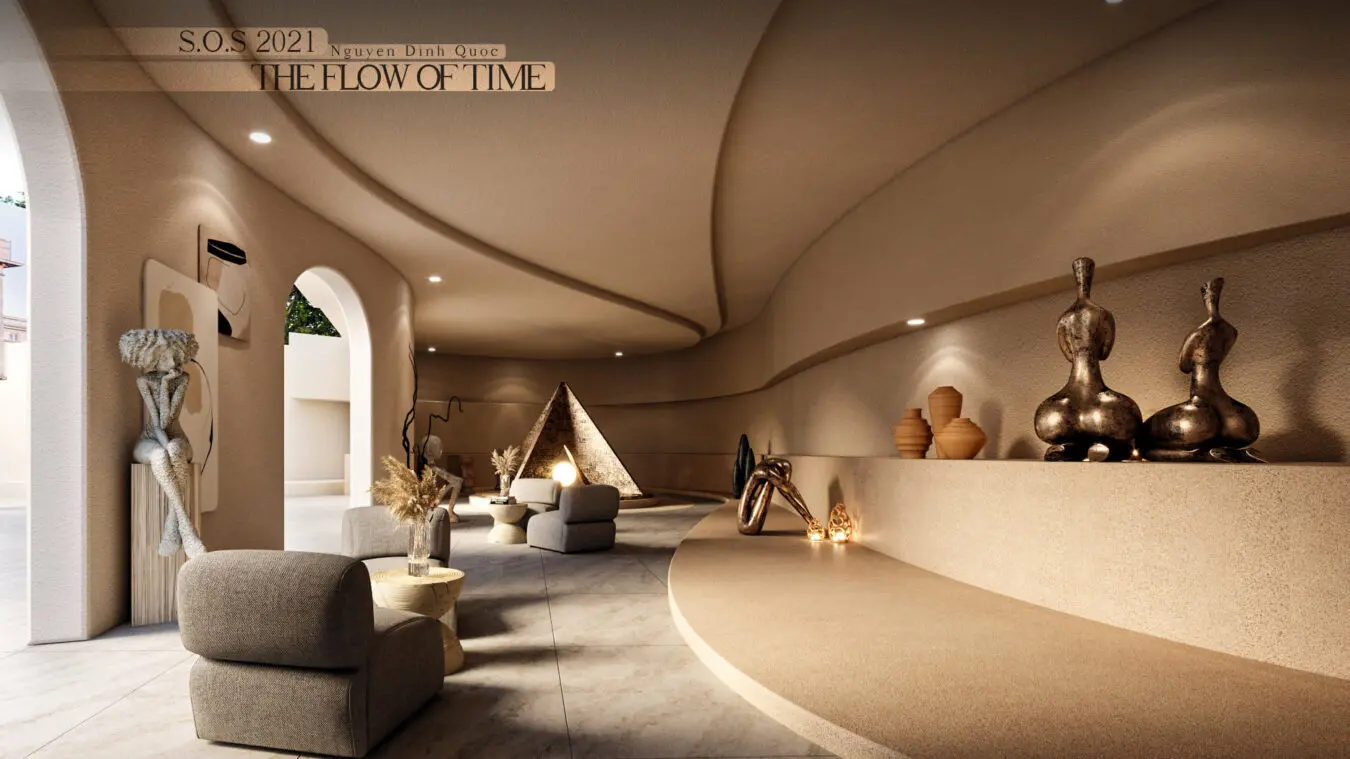 THE FLOW OF TIME Interior — preview 1 (cgtips)