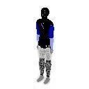 Man Standing at attention