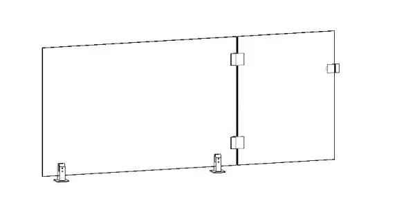 Glass Pool Gate
