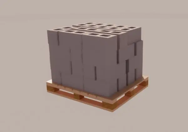 CMU Block Pallet — preview 1, by DEstimating (RevitCity, CC0)