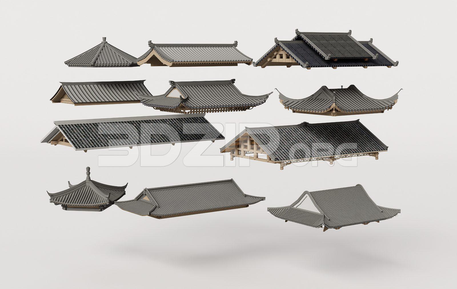 Traditional Asian Roof