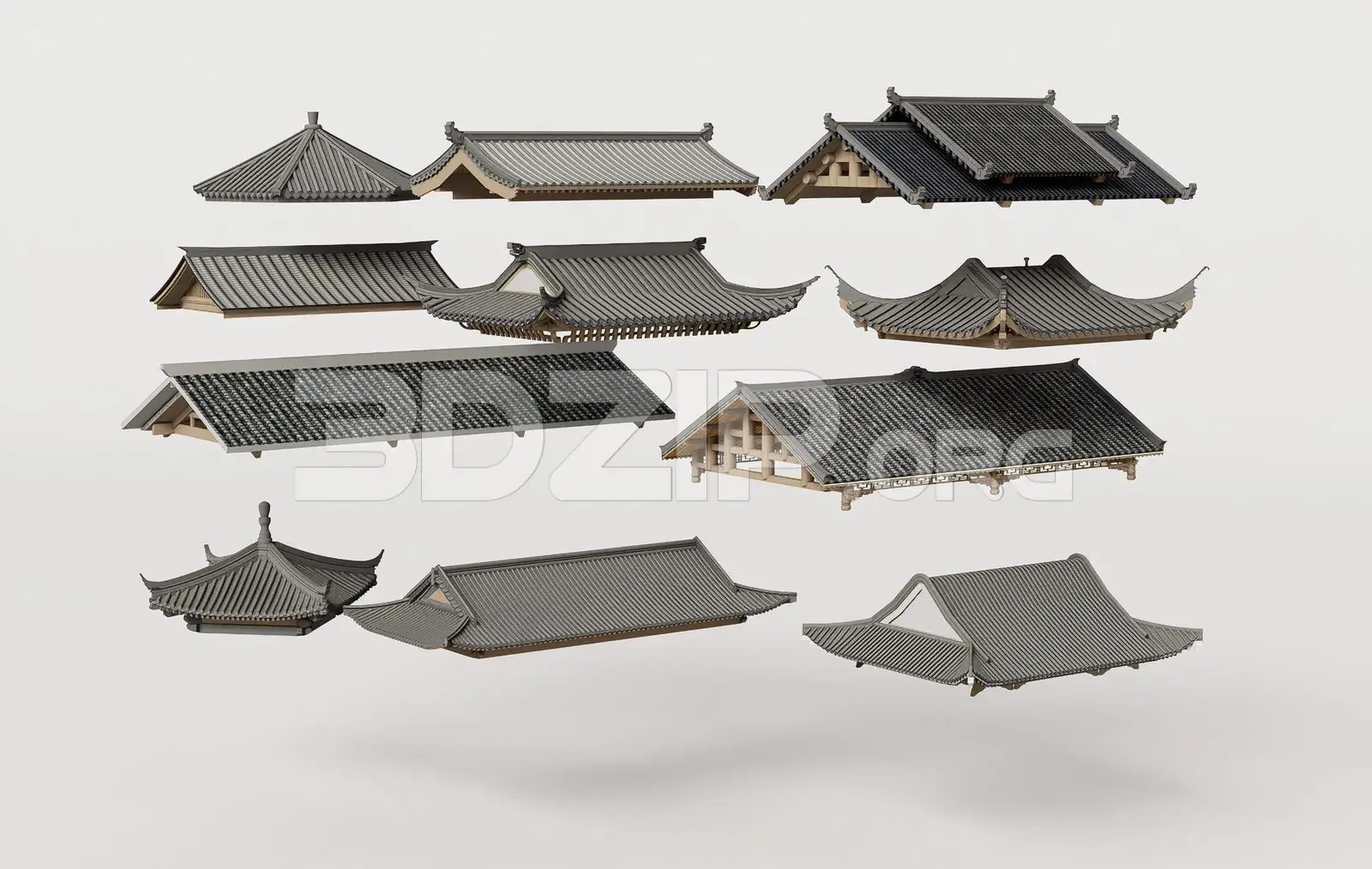 Traditional Asian Roof