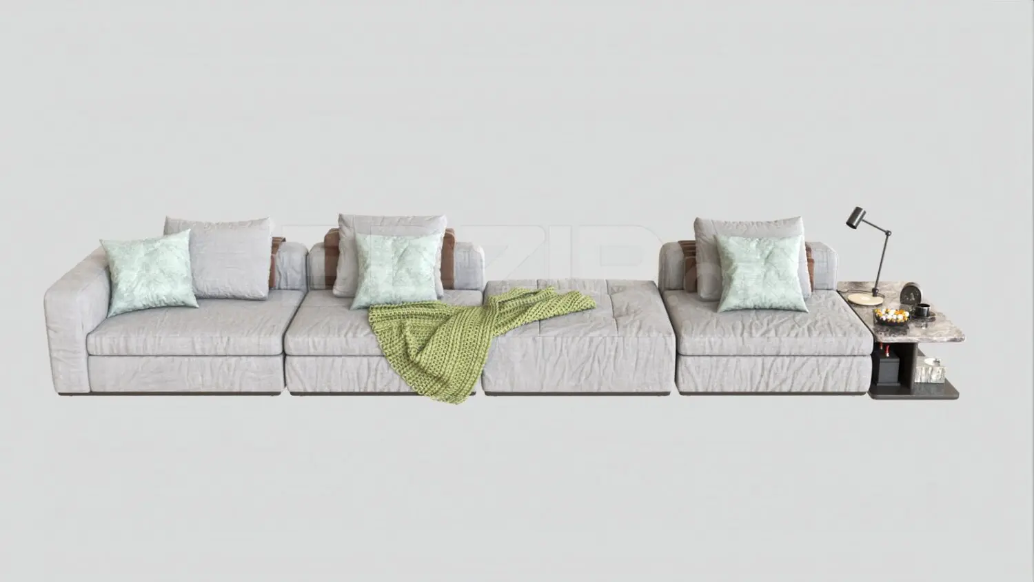 Sofa — preview 1 (3dzip, CC0)