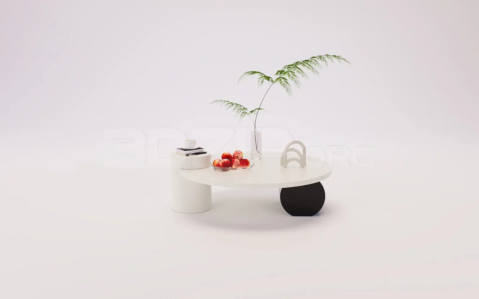 Tea Table Model for Interior Design