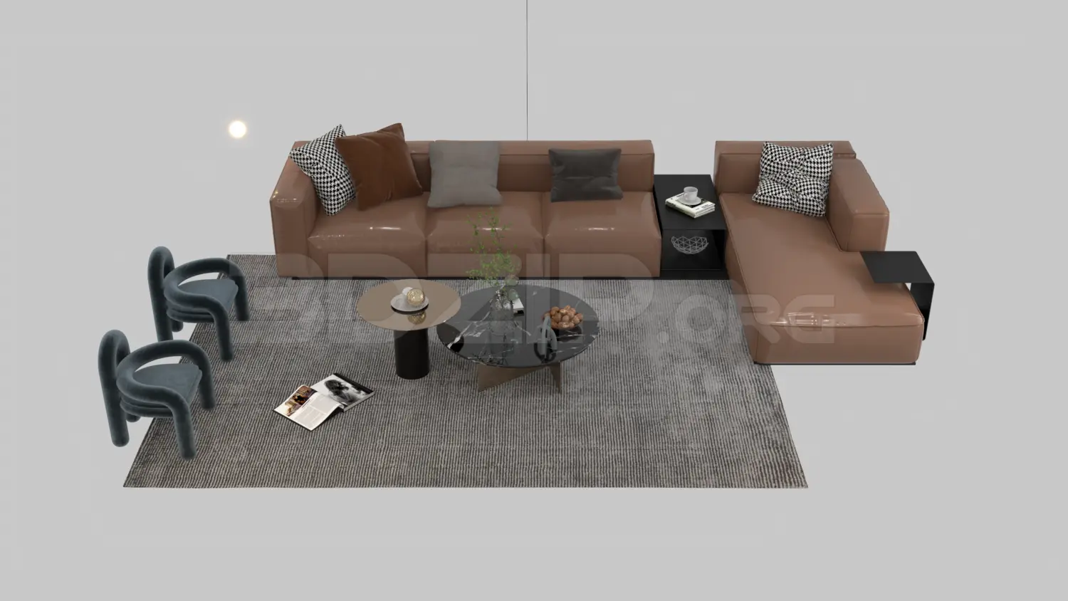 Sofa — preview 1 (3dzip, CC0)