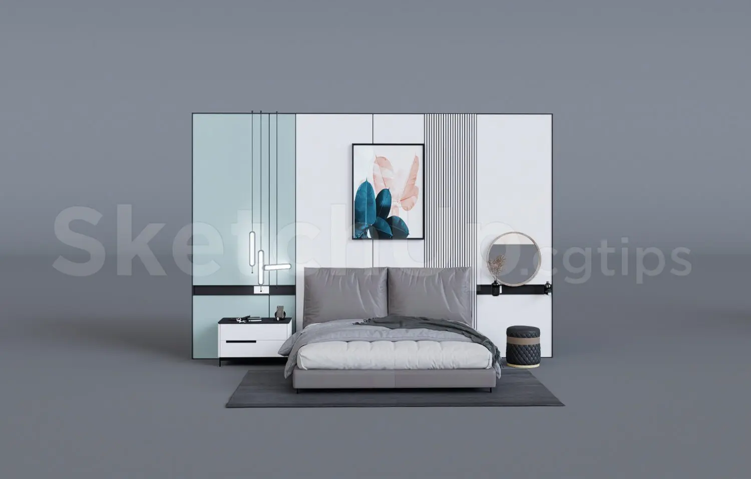 Bed — preview 1 (cgtips, CC0)