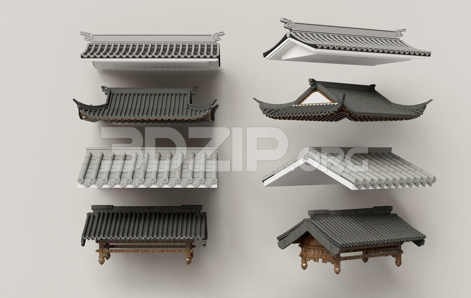 Traditional Asian Roof