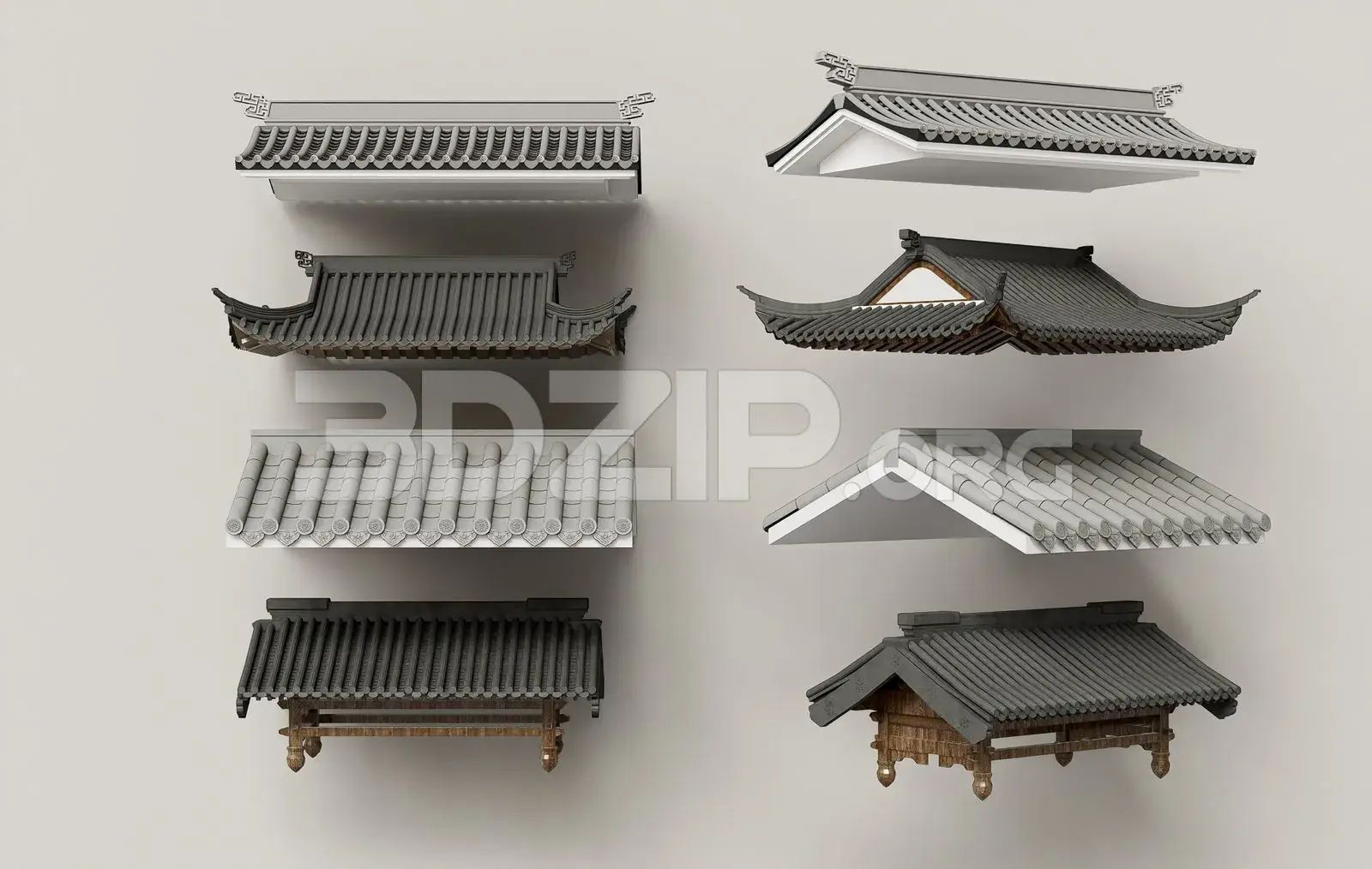 Traditional Asian Roof
