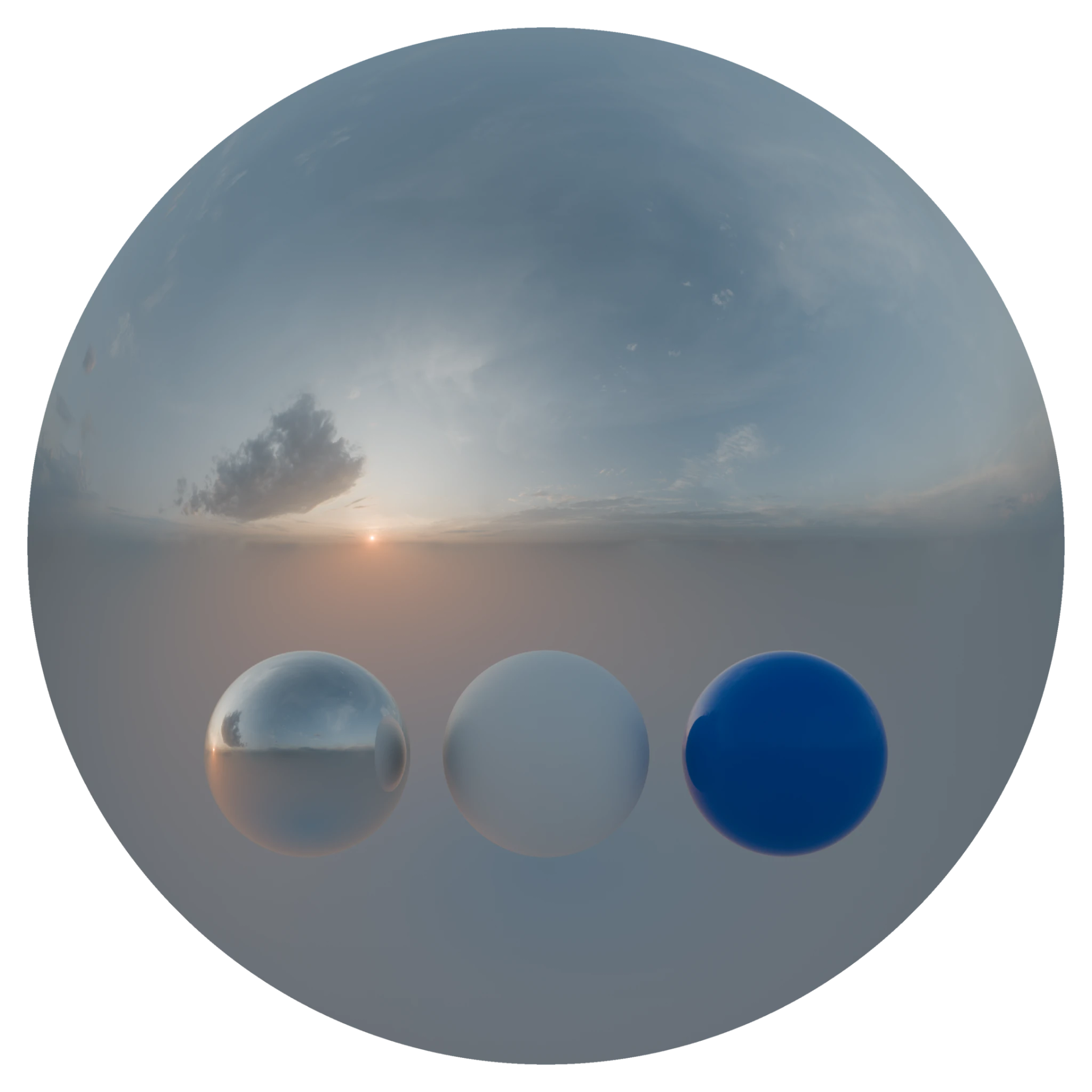 Evening Sky HDRI 020 B